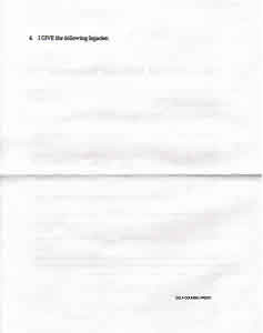 Do It Yourself Will Kit #1 - BACK